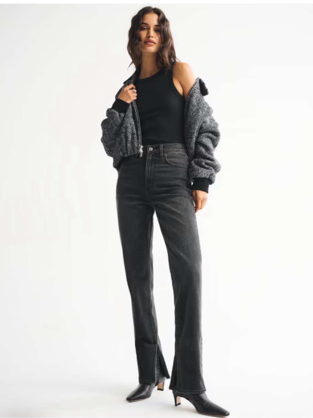 Abercrombie & Fitch 90s straight ultra high rise